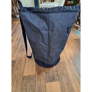 THIRTY-ONE 31 Duffle Laundry Sports Bag Charcoal Gray 29" x 24" Sturdy Canvas